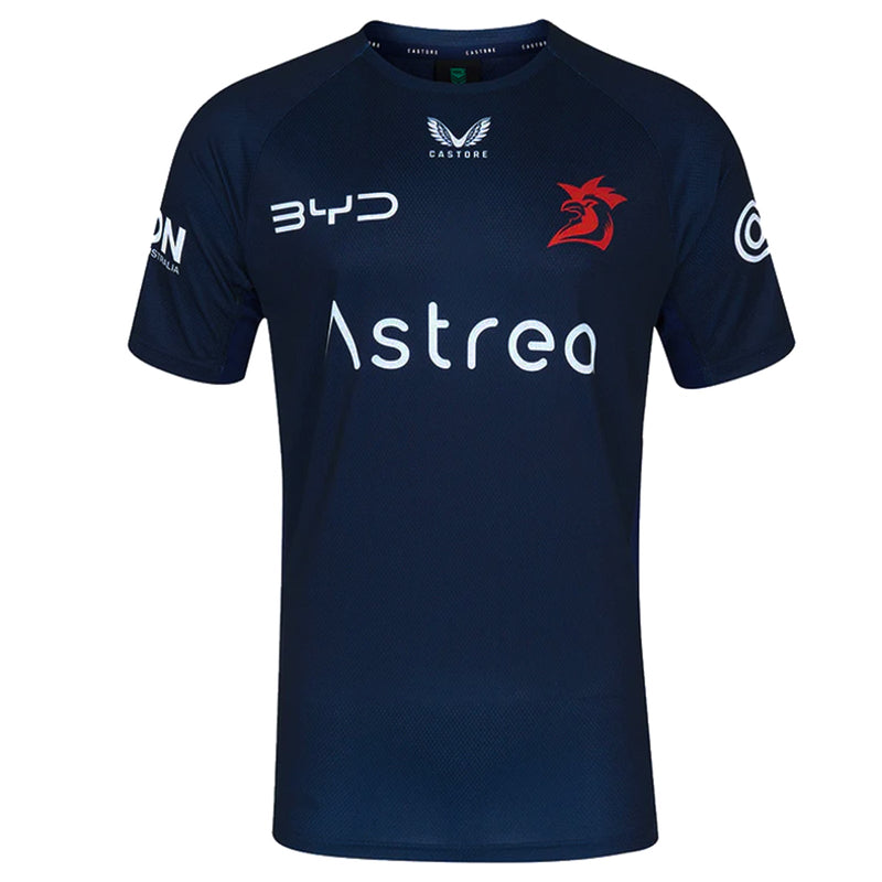 Sydney Roosters 2025 Men's Training T-Shirt NRL Rugby League by Castore - new