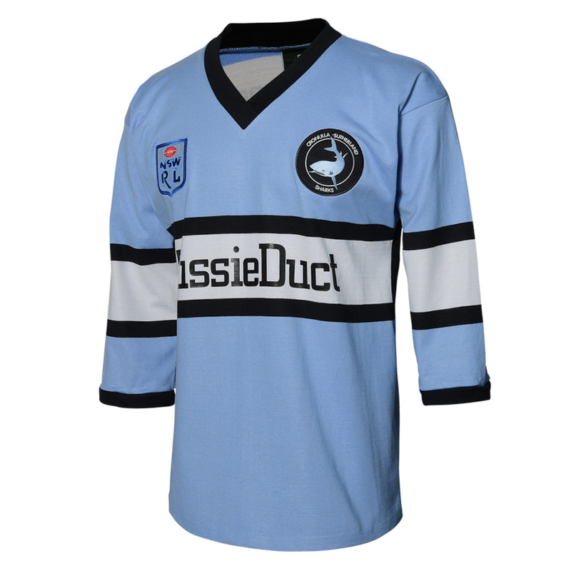 Cronulla Sharks 1988 Heritage Vintage NRL ARL Retro Rugby League Jersey