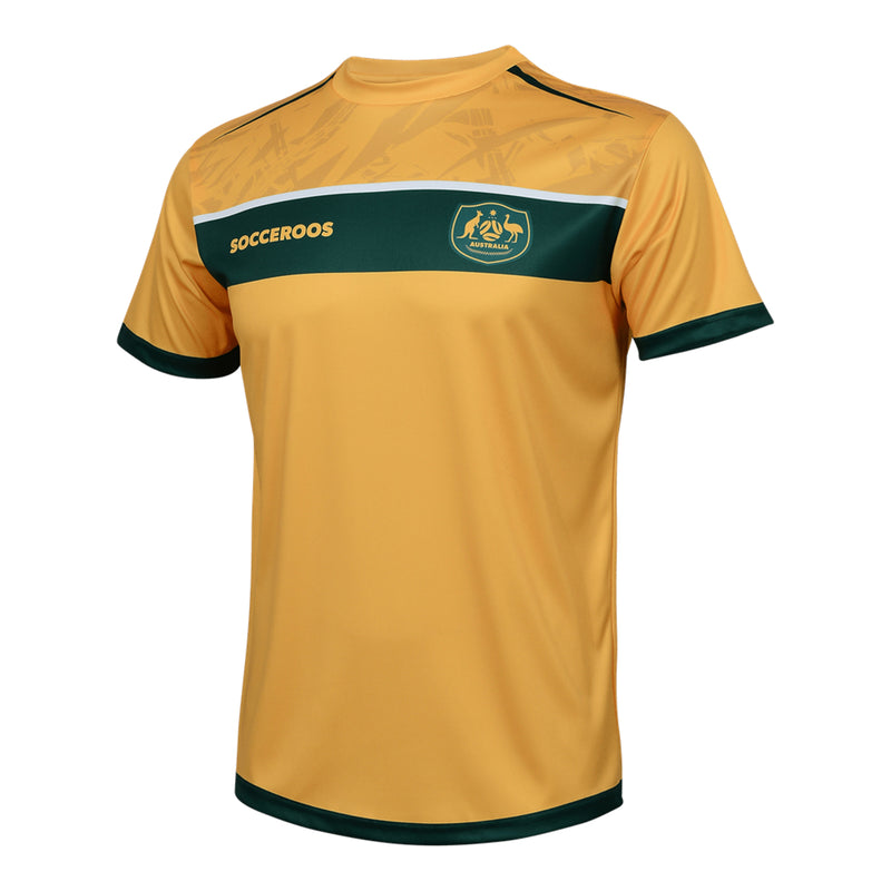 Official Australia Socceroos Kids Supporter T-Shirt Football Soccer