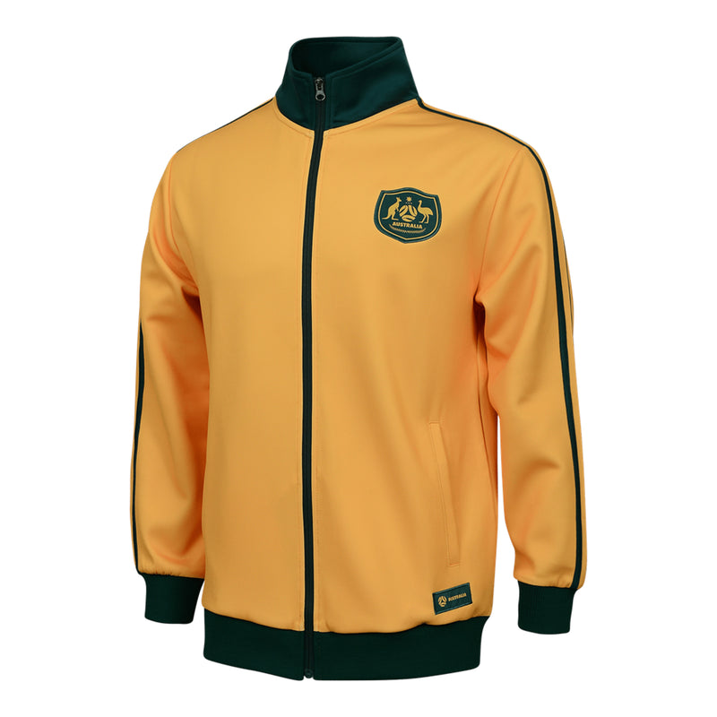 Official Australia Socceroos Mens 1974 Retro Anthem Jacket Football Soccer