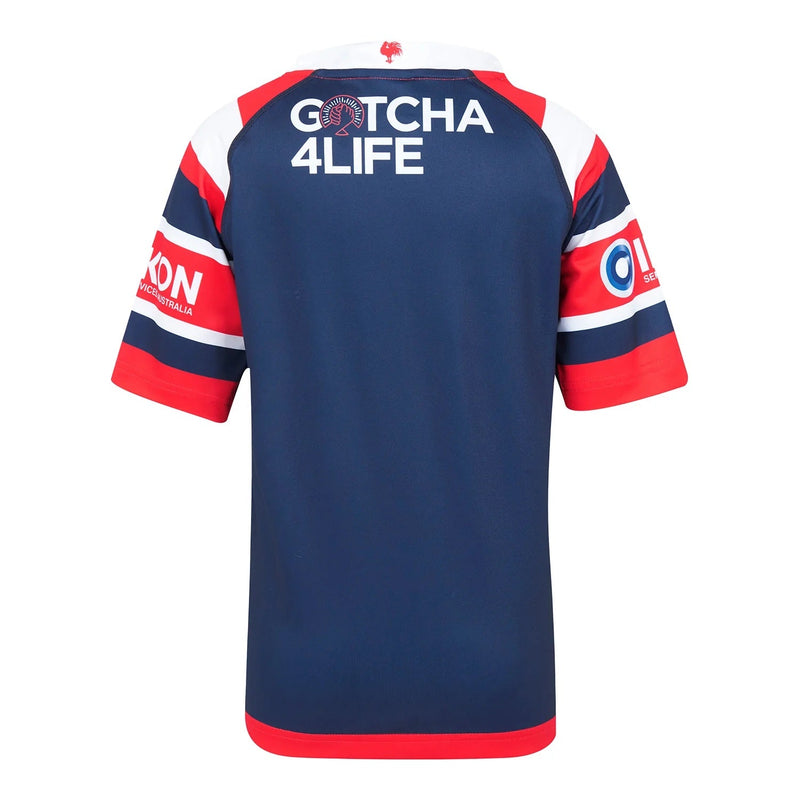 Sydney Roosters 2025 Kid's Home Jersey NRL Rugby League by Castore - new