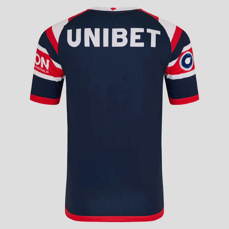 Sydney Roosters 2025 Men's Home Jersey NRL Rugby League by Castore - new