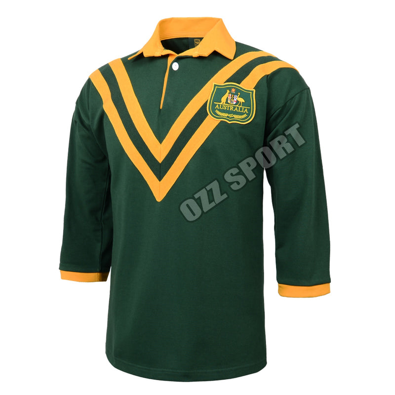 Australian Kangaroos 1986 NRL Vintage Retro Heritage Rugby League Jersey Guernsey