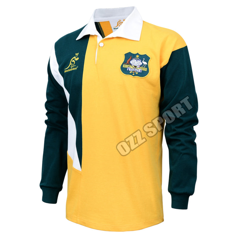 Wallabies 1998 Australia Retro Jersey Rugby Union By Tidwell