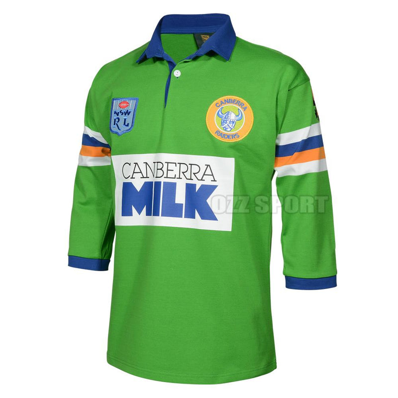 Canberra Raiders 1994 Heritage Vintage NRL ARL Retro Rugby League Jersey