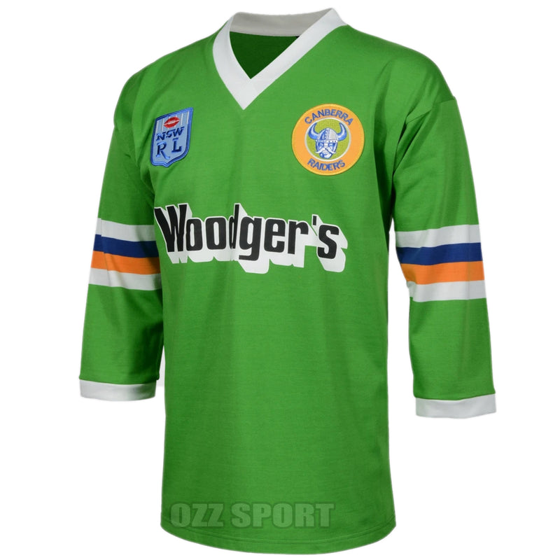 Canberra Raiders 1989 Heritage Vintage NRL ARL Retro Rugby League Jersey