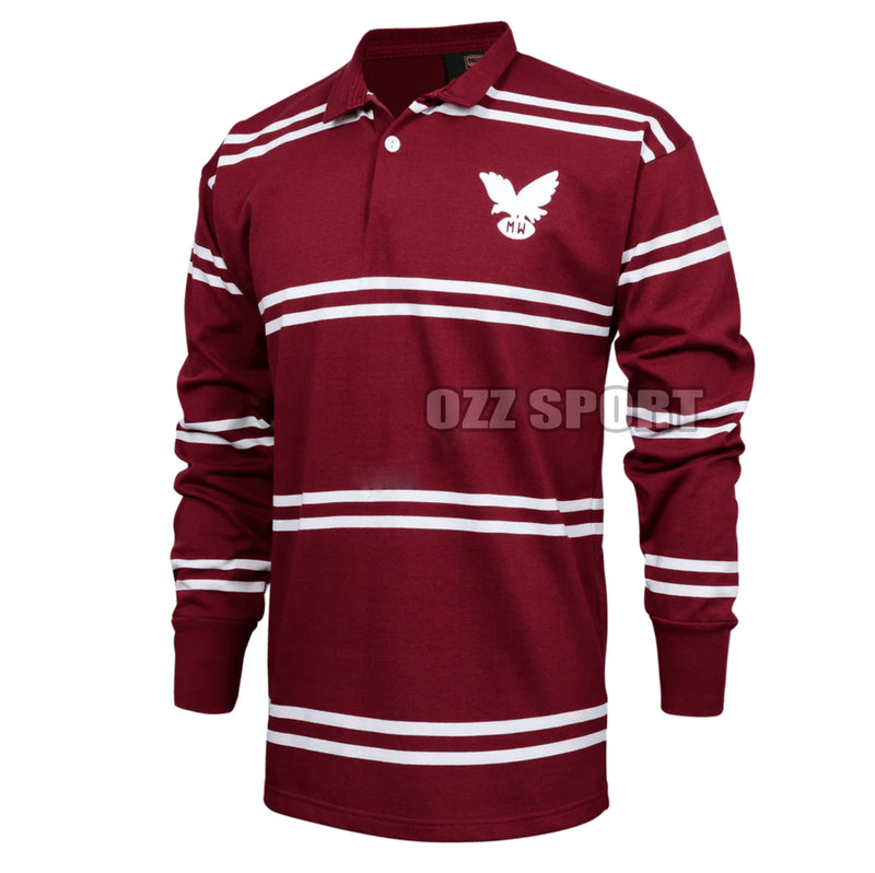 Manly Warringah Sea Eagles 1973 NRL Vintage Heritage Retro Rugby League Jersey Guernsey