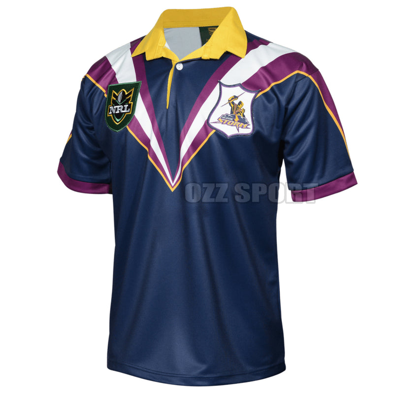 Melbourne Storm 1998 Heritage Vintage NRL ARL Retro Rugby League Jersey