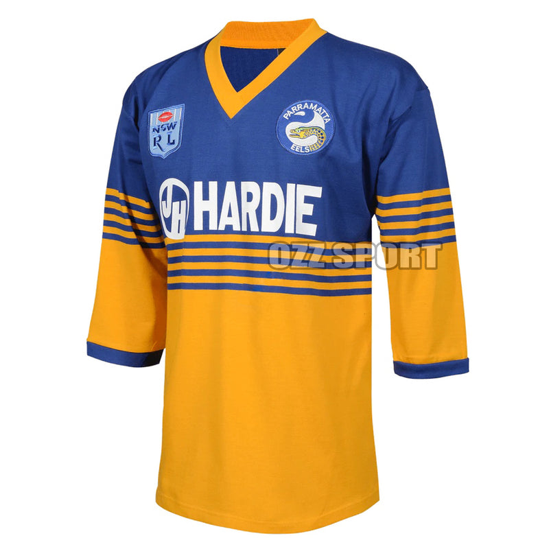 Parramatta Eels 1986 Heritage Vintage NRL ARL Retro Rugby League Jersey