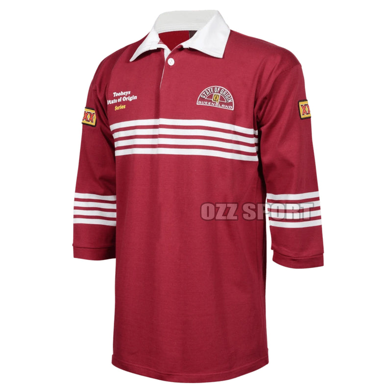 Queensland Maroons 1991 Vintage Retro State of Origin Official Rugby League Jersey