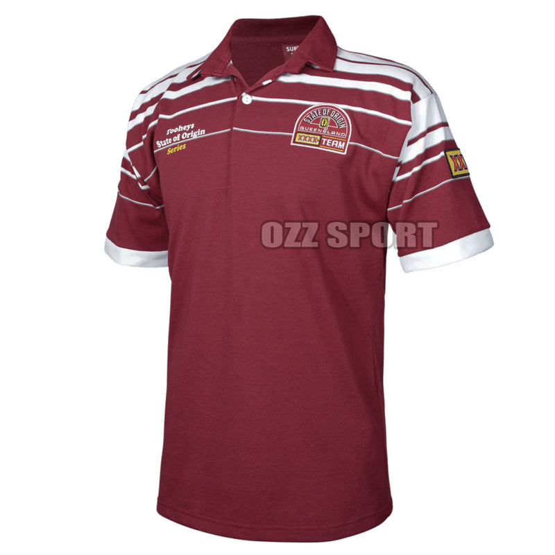 Queensland Maroons 1995 State of Origin NRL Vintage Heritage Retro Rugby League Jersey Guernsey