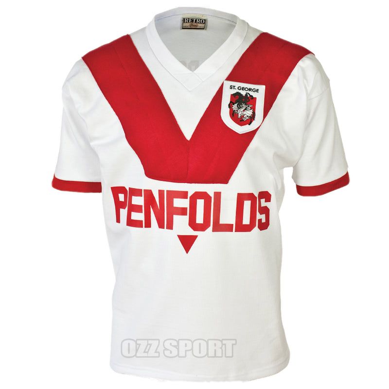 St George Dragons 1979 Heritage Vintage NRL ARL Retro Rugby League Jersey