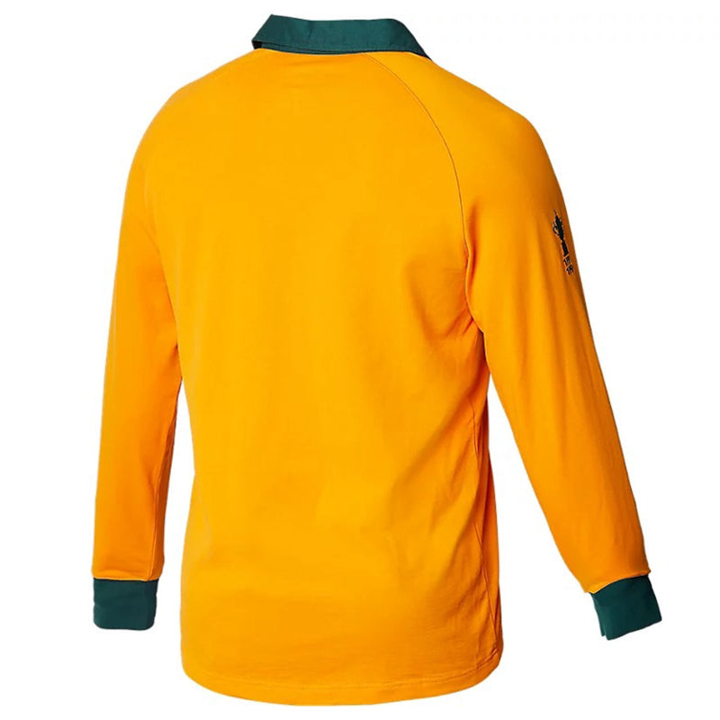 Wallabies Official RWC23 World Cup 2023 Men's Traditional Long Sleeve Jersey Rugby Union by Asics - new